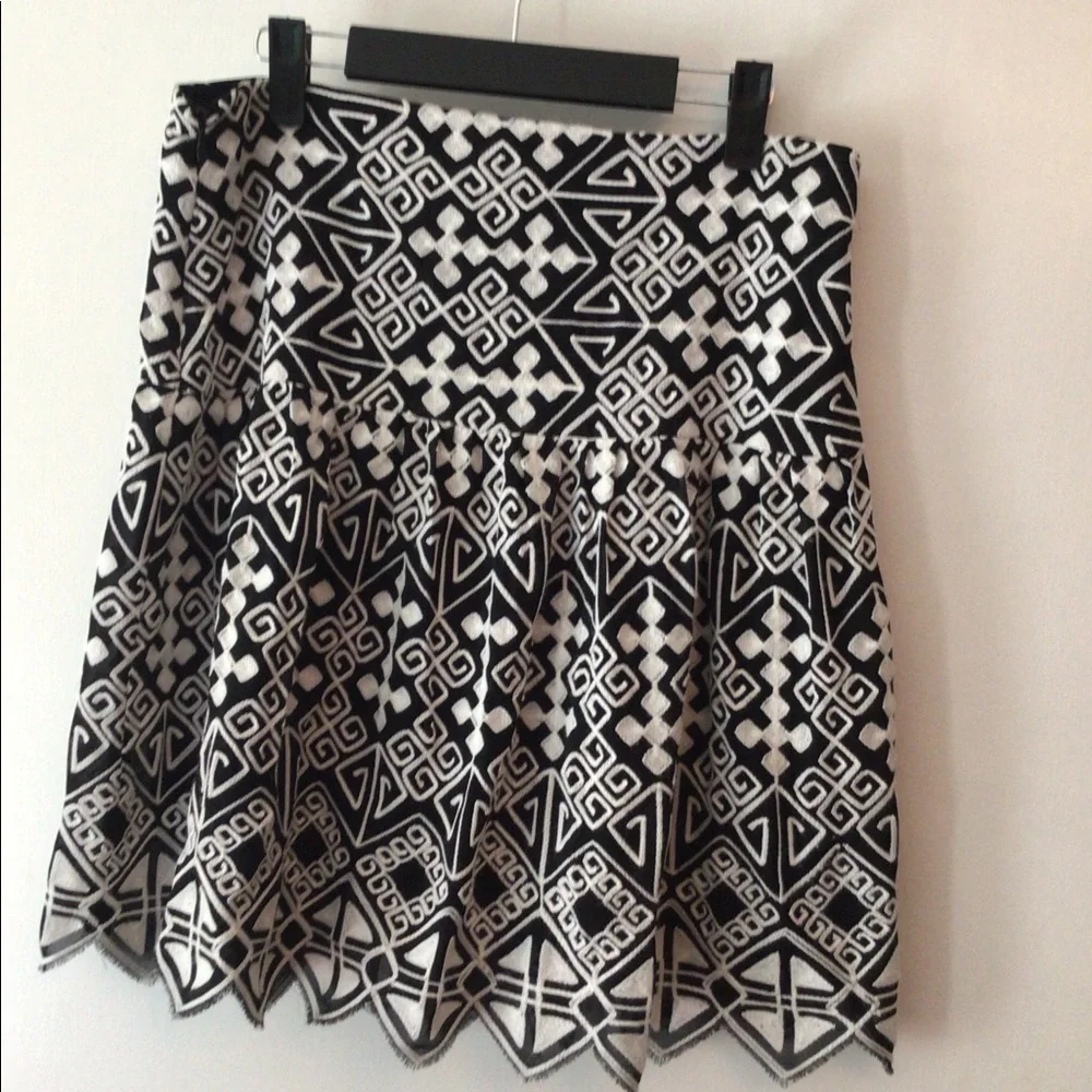 Mare Mare mini skirt with chevron hem - Picture 2 of 8